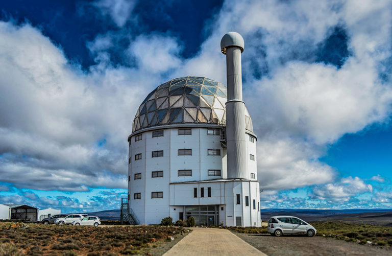 South African Astronomical Observatory large telescope building