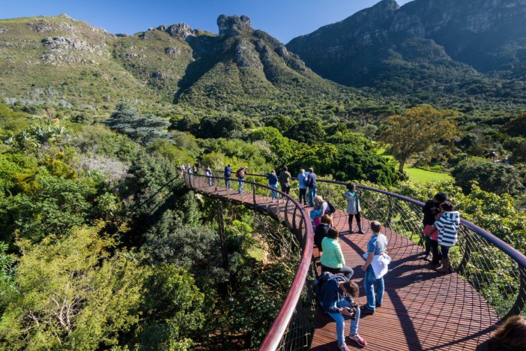 The bridge inside of Natinal Botanical Gardens