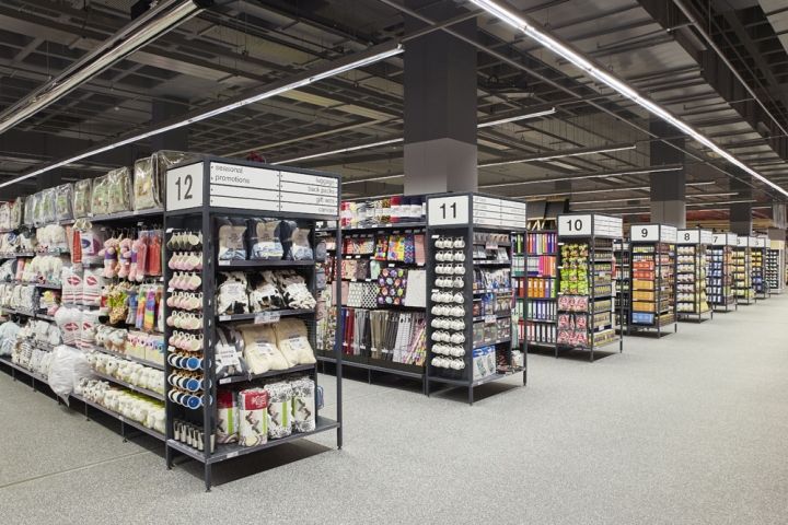 Inside view of Checkers store