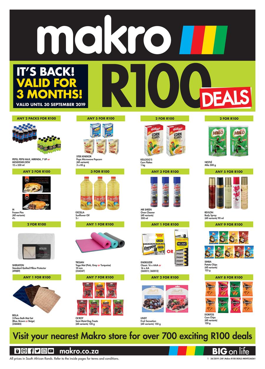 Makro sales catalogue