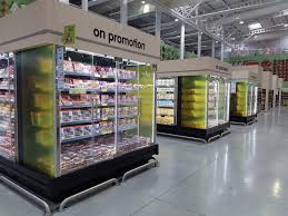 Inside view of Makro store